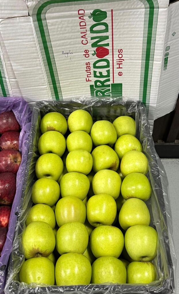 Manzana blanca grande